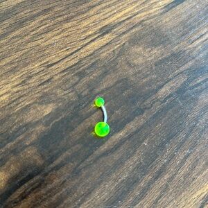 Bright Neon Green Bellyring